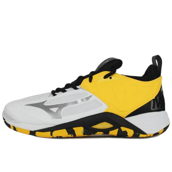Mizuno Wave Momentum 2 'White Yellow'