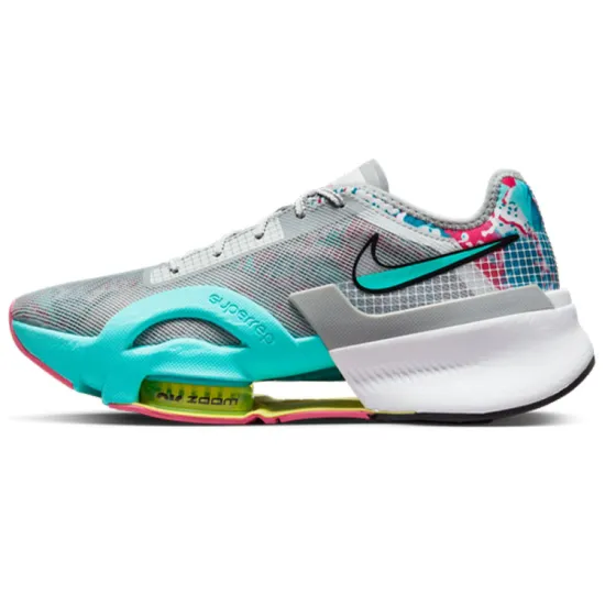Nike SuperRep Training Shoes Women's Low-top Grey/Blue