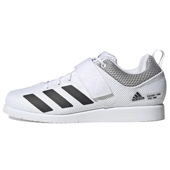 Adidas Powerlift 5 Cloud White Core Black Grey Two