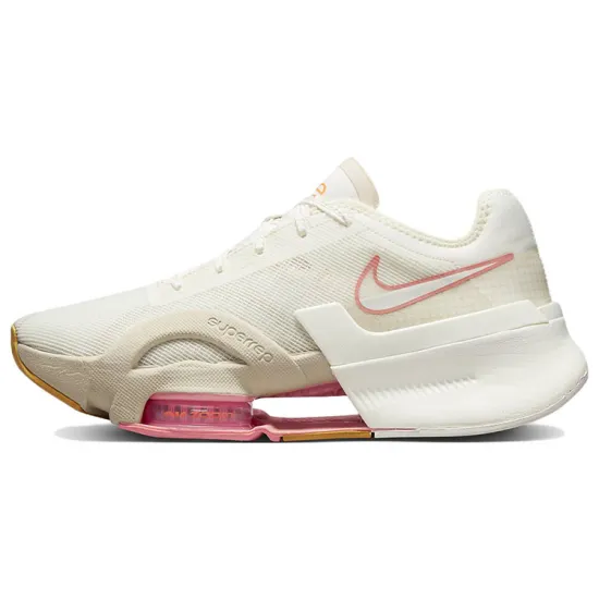 Nike Air Zoom SuperRep 3 Training Shoes Women's Low-top Beige/Pink