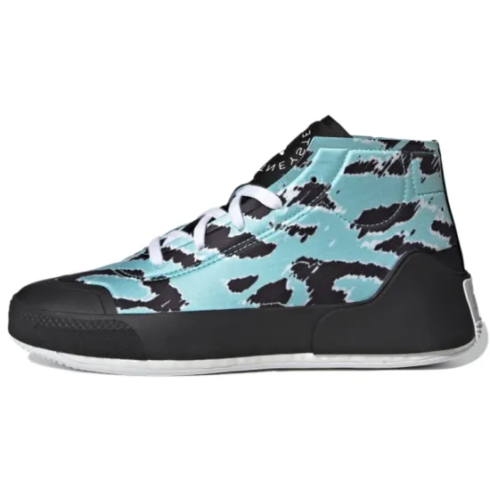 Adidas Stella McCartney X Adidas Treino Mid Graphic 'Black Blue' Women's