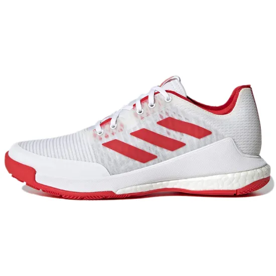 Adidas Crazyflight Training Shoes Women's Low-top White/Red