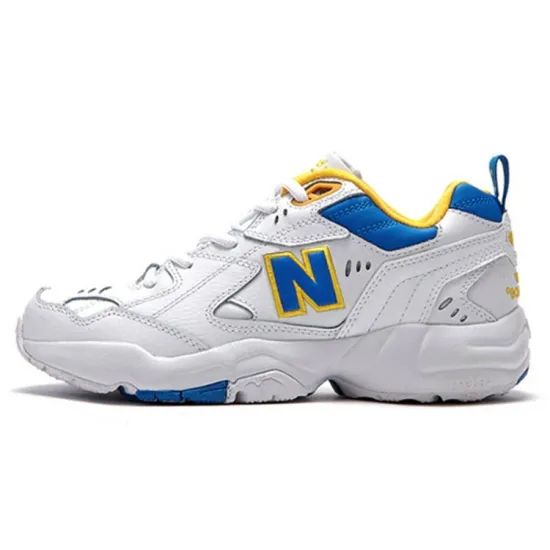 New Balance NB 608 Training Shoes Women's Low-top White/Blue/Yellow