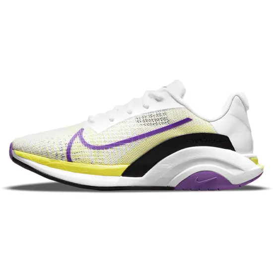 Nike SuperRep Training Shoes Women's Low-top White/purple/yellow