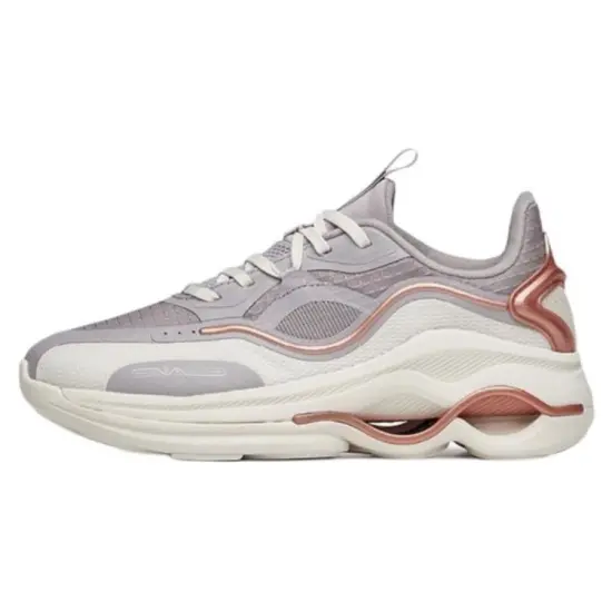 Anta Variety Training Collection Anti-Slip And Wear-Resistant Breathable Low-Top Training Shoes Women's Gray
