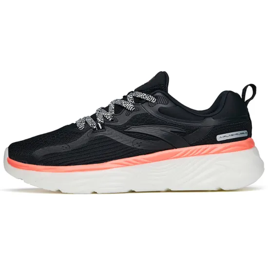 ANTA Variety Training Collection Training Shoes Men Low-Top Black/Fluorescent Dark Red/Silver