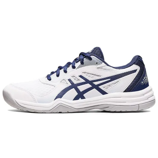 Asics Women's Upcourt 5 'White Deep Ocean'