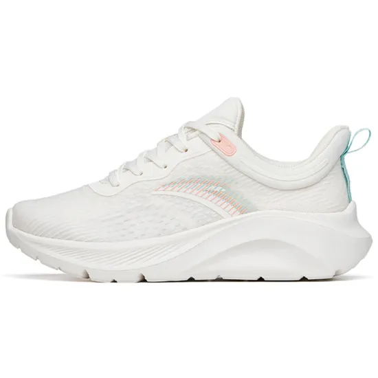 ANTA Variety Training Collection Training Shoes Women's Low-Top Ivory White/River Water Blue/Lotus Orange