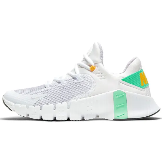 Nike Free Metcon 4 White Green Glow Women's