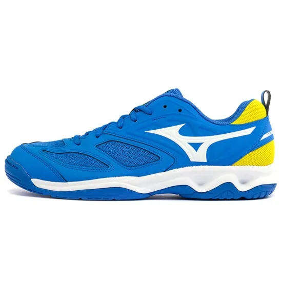 Mizuno Dynablitz Lightweight Breathable Volleyball Shoes Blue Yellow