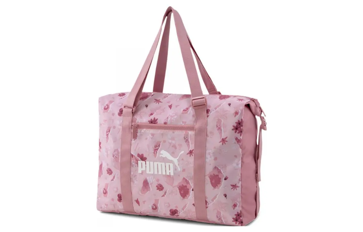 PUMA Polyester Tote Bag, Shopping Bag, Handbag Regular Women's Pink