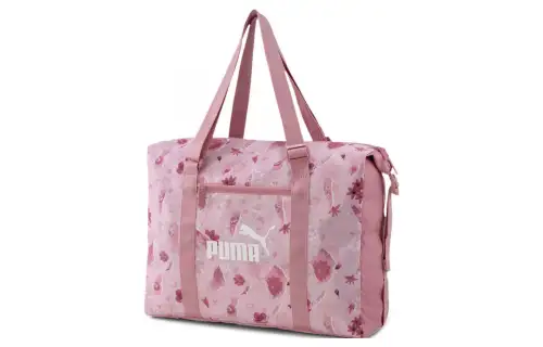 PUMA Polyester Tote Bag, Shopping Bag, Handbag Regular Women's Pink