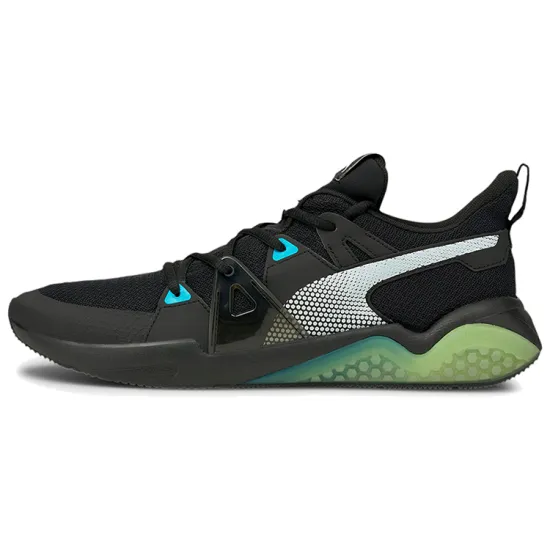 Puma CELL Series Training Shoes Men Low-top Black/Green/White