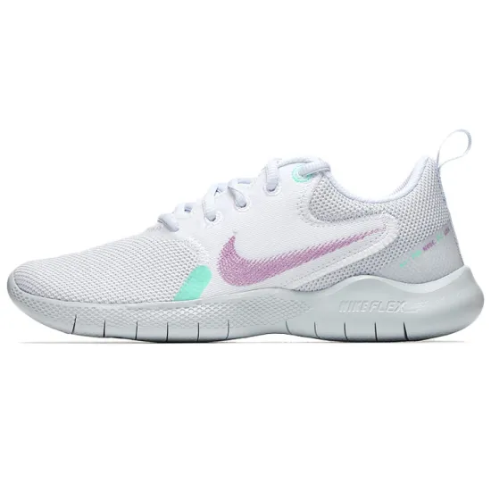 Nike Flex Experience Run 10 White Violet Shock Women's