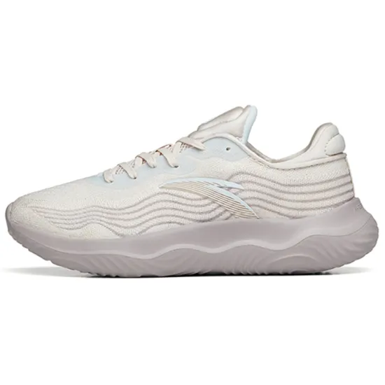 ANTA Variety Training Collection Training Shoes Women's Low Top Mud Gray/Illusion Blue