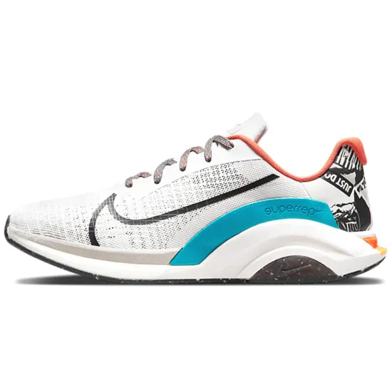 Nike SuperRep Training Shoes Men Low-top Off-white/blue/black