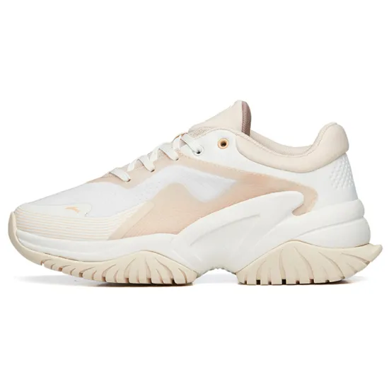 ANTA Variety Training Collection Training Shoes Women's Low-Top Ivory White/Macaron