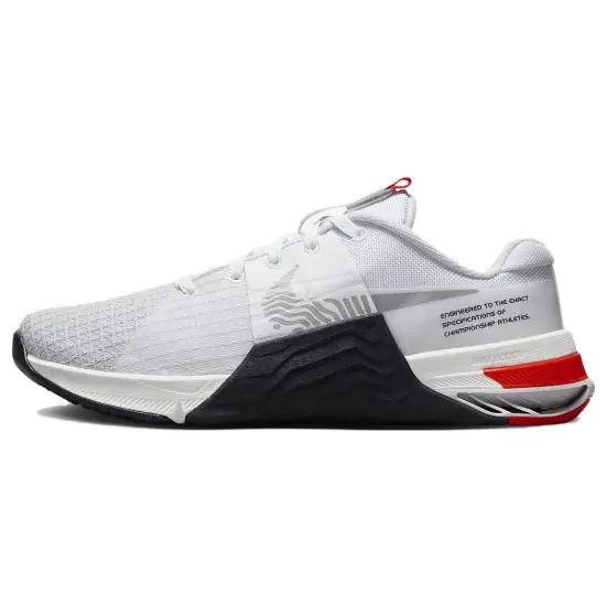 Nike Women's Metcon 8 'White Black Red'