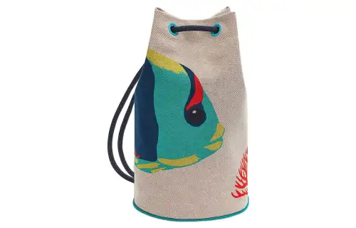 HERMES Canvas Bag, Bucket Bag, Crossbody Bag, Shoulder Bag Women's