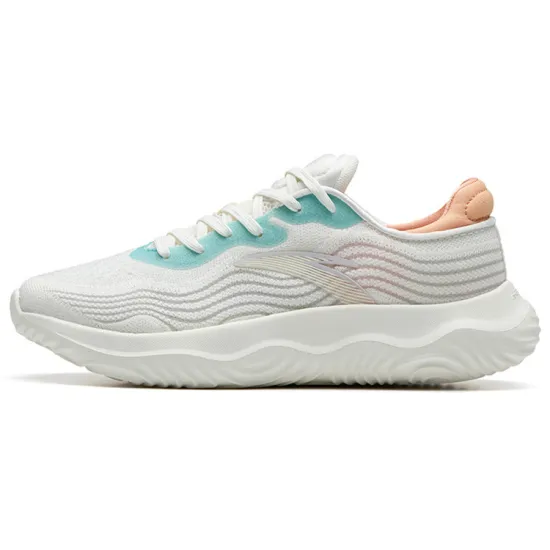 ANTA Variety Training Collection Training Shoes Women's Low-Top Ivory White/River Water Blue
