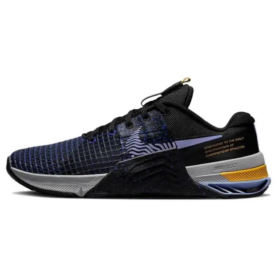 Nike Metcon 8 Black Yellow Yellow Ochre Women's