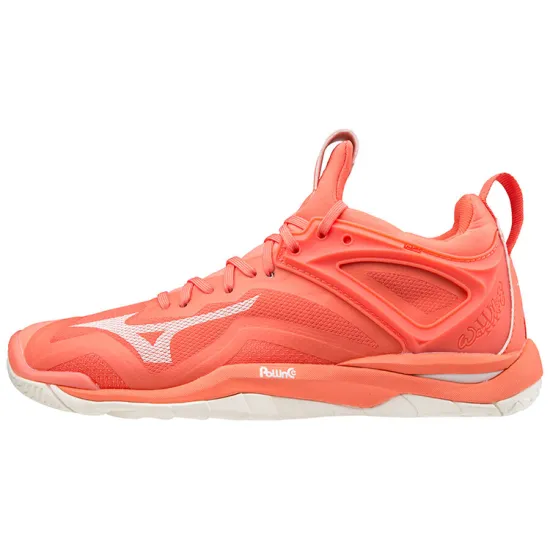 Mizuno Training Shoes Women's Low-Top Orange/White
