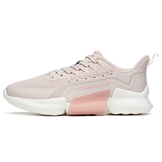 ANTA Variety Training Collection Training Shoes Women's Low-Top Lotus Gray