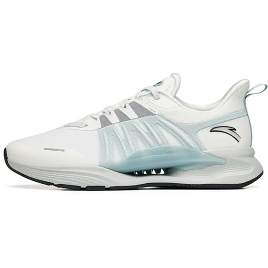 ANTA Variety Training Collection Training Shoes Men Low-Top Ivory White/Smoke Blue/Black