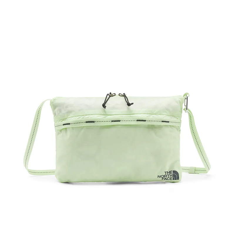 THE NORTH FACE 4.3L Crossbody Bag, Shoulder Bag, Outdoor Bag Recycled Polyester Turquoise Unisex