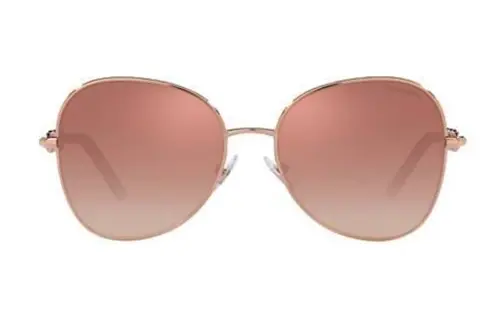TIFFANY & CO. Alloy Irregular Shape Sunglasses Women's Pink