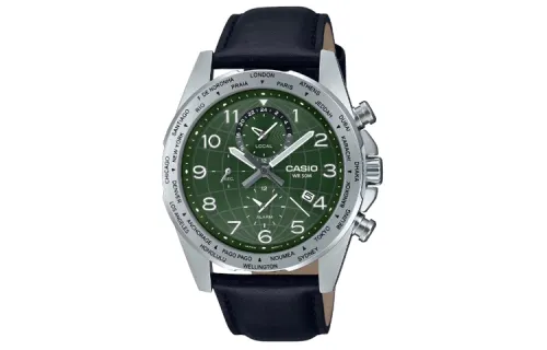 CASIO Men Standard Series Green Watch MTP-W500L-3AV