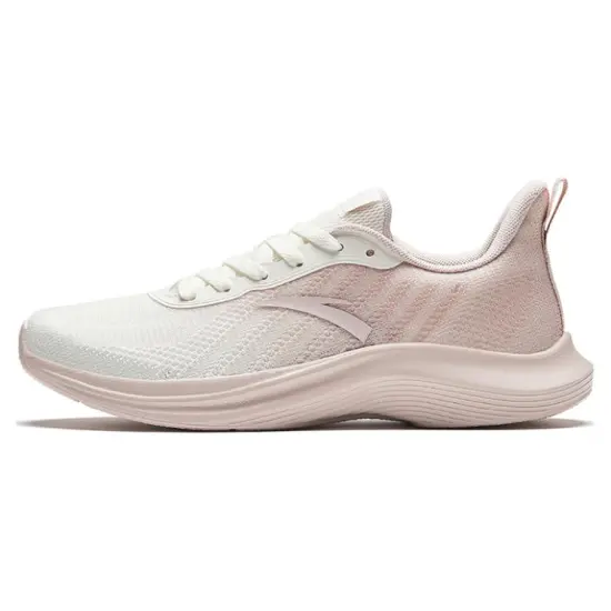 Anta Anti-Slip Wear-Resistant Low-Top Running Shoes Women's White Pink