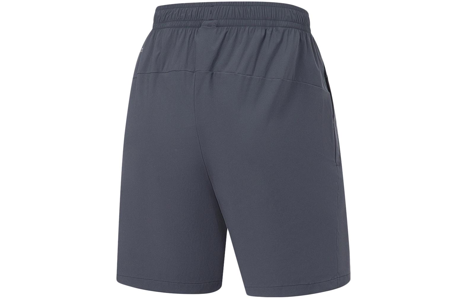 Li Ning Fitness Series Sports Shorts Men’s Ebony Black Moderate