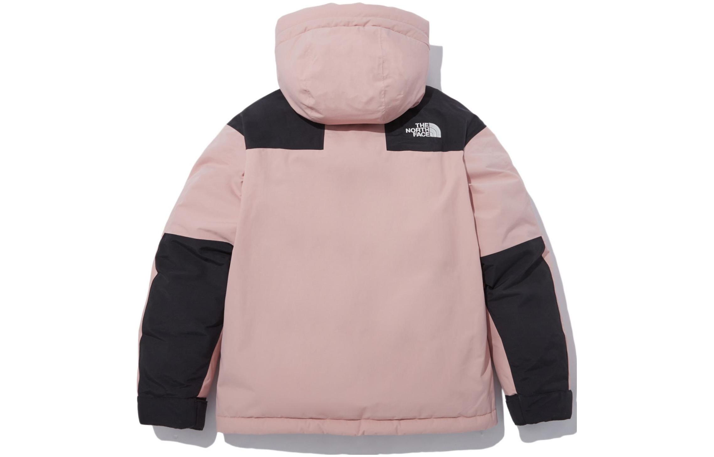 Женская утепленная куртка The North Face Dryvent Logo (розовая) — фото 2