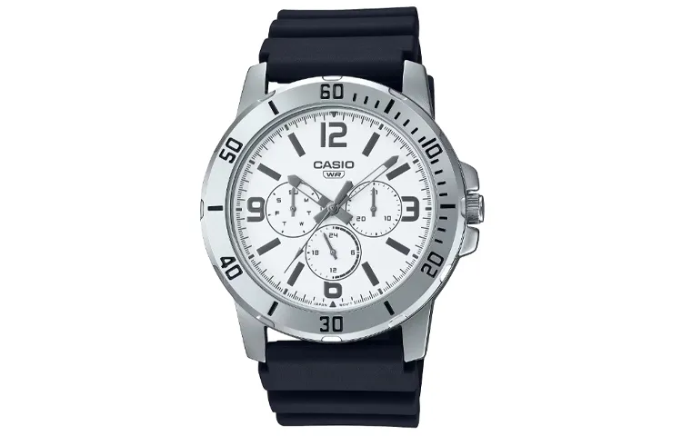 CASIO Men Standard Series White Watch MTP-VD300-7B