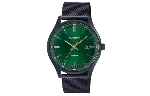 CASIO Women's Standard Series Green Watch MTP-E710MB-3A