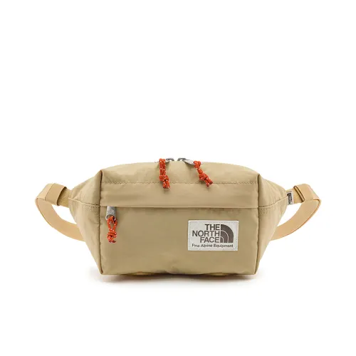 THE NORTH FACE 4L Compact And Portable Fanny Pack Outdoor Bag Recycled Nylon Khaki Unisex