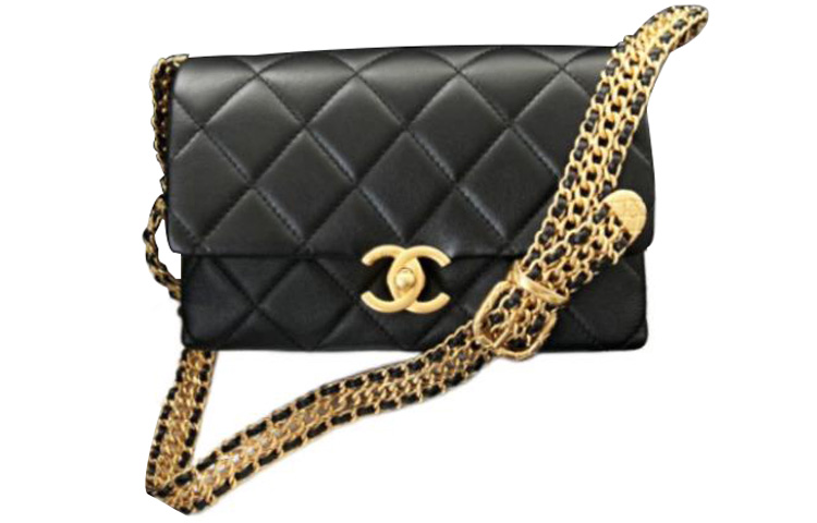 Женские сумка Chanel 23S (черный)