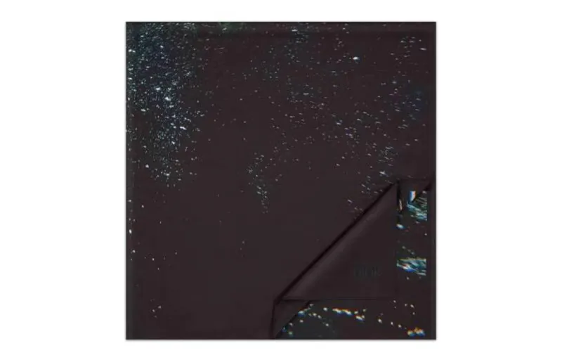 DIOR Knit Scarves Men's Black