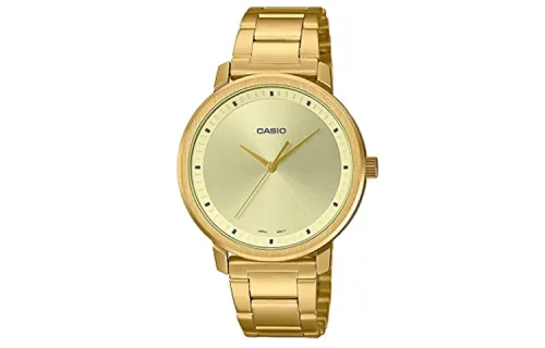 CASIO Men Standard Series Gold Watch LTP-B115G-9EV