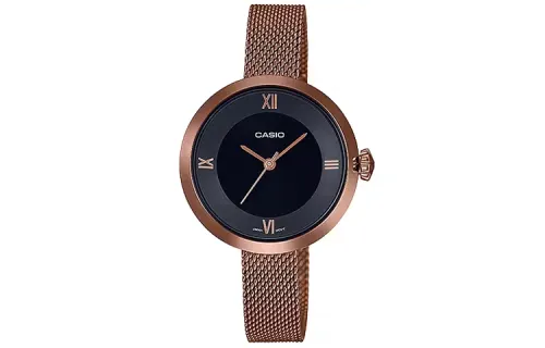 CASIO Women's Standard Series Black Watch LTP-E154MR-1A