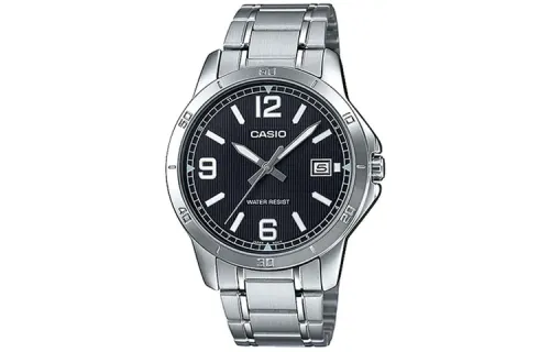 CASIO Men Standard Series Black Watch MTP-V004D-1B2