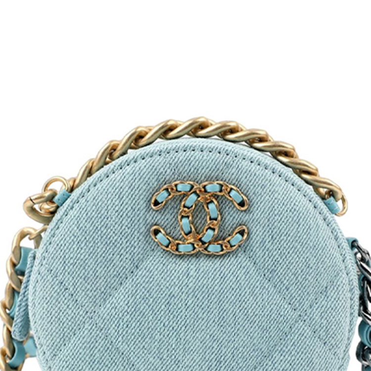Женская сумка Chanel (синяя) — фото 3