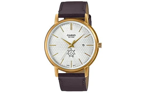 CASIO Men Standard Series Silver Watch MTP-B125GL-7AV
