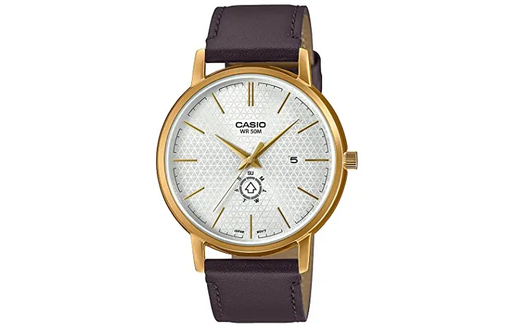 CASIO Men Standard Series Silver Watch MTP-B125GL-7AV