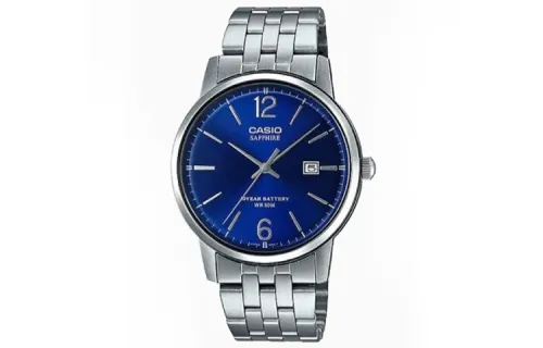 CASIO Men VINTAGE Series Blue Watch MTS-110D-2A