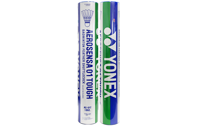 YONEX Aerosensa Collection AS 01TEX Duck Feather Shuttlecock 12 Pack Shuttlecocks