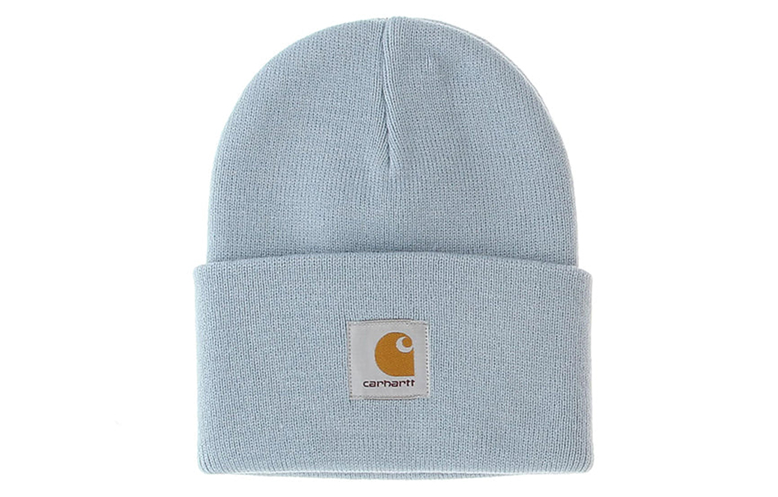 Мужская шапка Carhartt (светло-голубая)