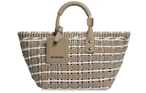 Balenciaga Bistro Polyester Shoulder Bag, Crossbody Bag, Handbag Women's Brown