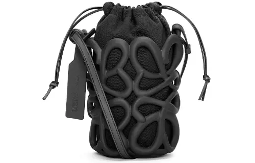 LOEWE Anagram Lightweight Foam Rubber Bucket Bag, Shoulder Bag, Crossbody Bag Regular Women's Black
